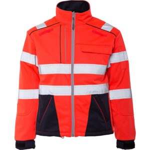 Rescuewear Dynamic Softshelljacke W-Linie HiVis