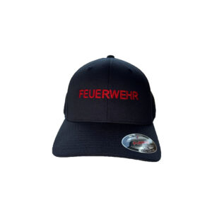 Rescuewear Kappe FEUERWEHR mit Stickerei in Rot 6277